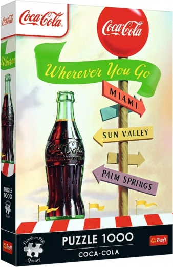 Puzzle 1000 Premium Plus – COCA-COLA Încotro țintești