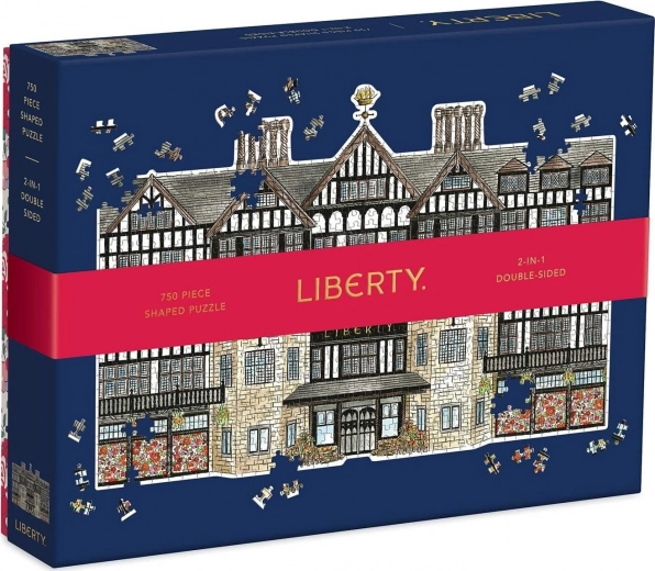 Puzzle reversibile Liberty London Tudor Building 750 piese