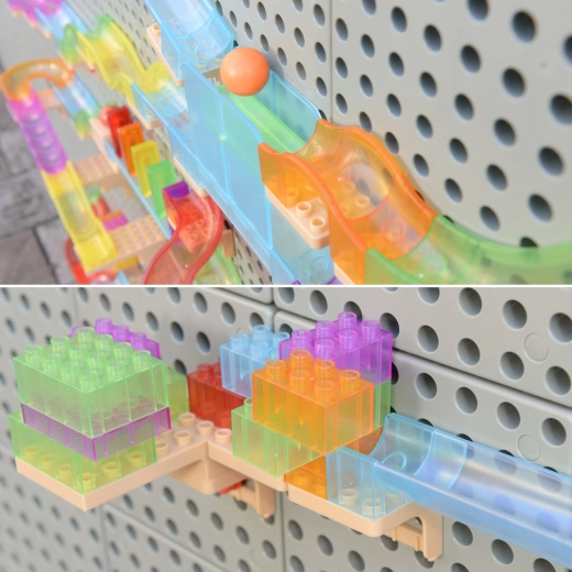 Pistă pentru bile și experimente cu gravitația