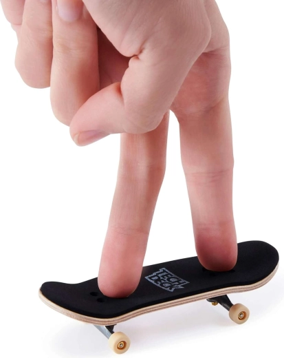 Fingerboard autentic cu grip și truck-uri metalice