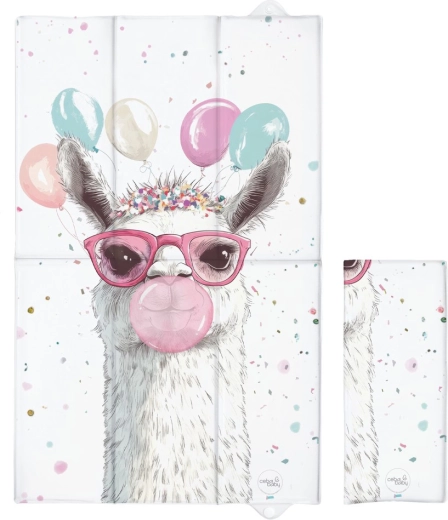 Ceba baby saltea de schimbat pentru călătorie basic crazy lama 80 × 50 cm