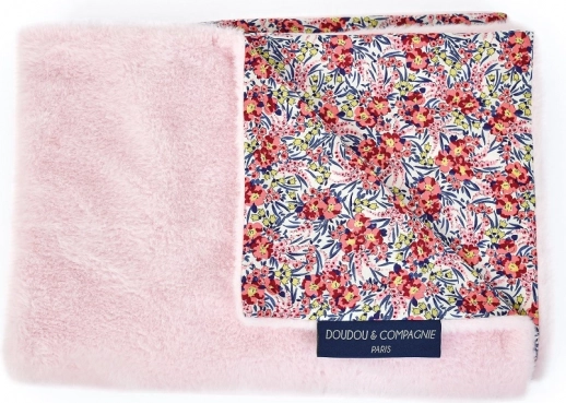 Pătură din pluș pentru copii Boh'aime 70 × 100 cm roz