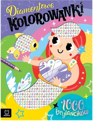 Colorat cu diamante cu sirenă – 1000 de pietricele autocolante