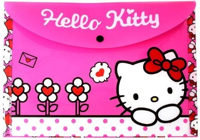 Dosar pentru caiete Hello Kitty