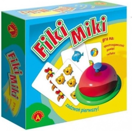 Fiki Miki – joc de cărți de familie bazat pe atenție și reflexe