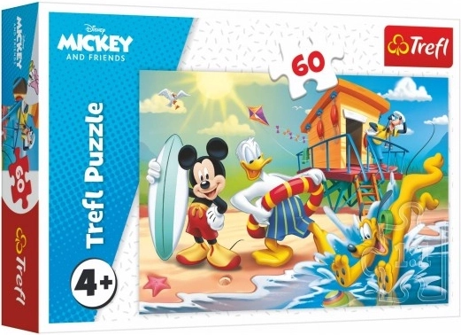 Puzzle 60 piese – MICKEY MOUSE: O zi interesantă pentru Mickey și prietenii săi