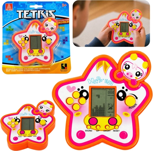 Joc electronic Tetris în formă de stea - 1 bucată