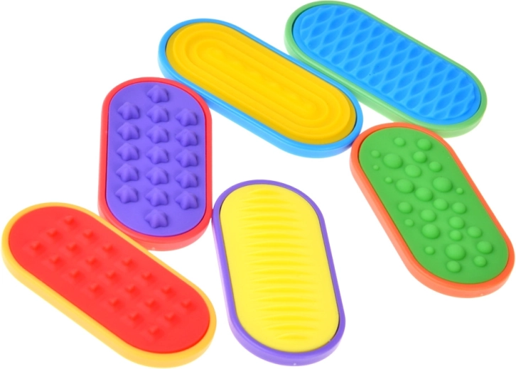 Șase texturi tactile diferite