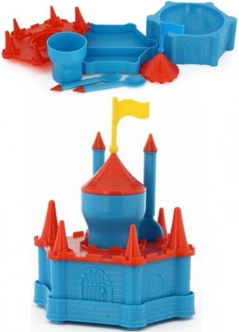 Set vesel vesel de veselă pentru copii - Castel cavaleresc