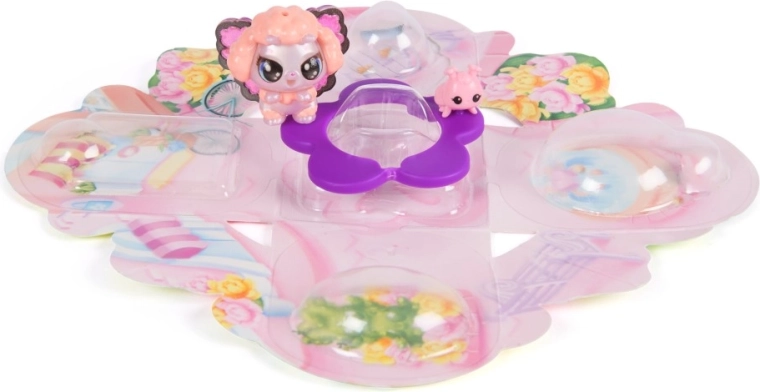 Cutie florală care se transformă în spațiu de joacă