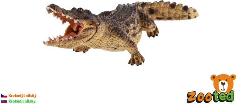 Figurină de crocodil de Nil, 18 cm