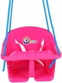 Leagăn pentru copii Baby plast – Roz