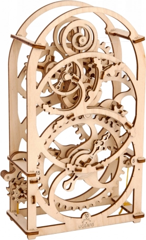 Ceas mecanic din lemn – cronometru 20 de minute UGEARS puzzle 3D