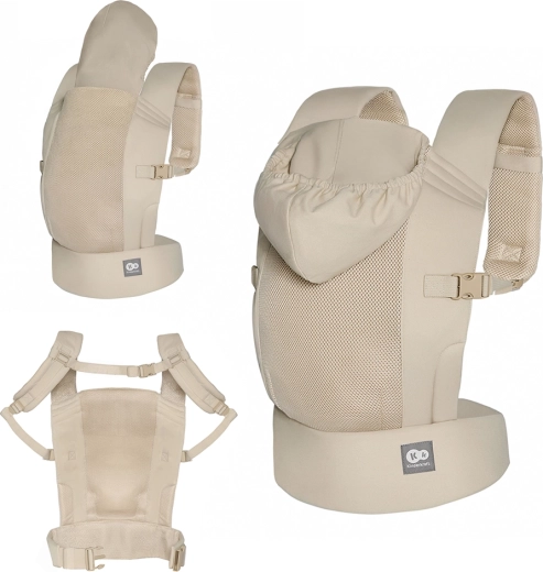 Marsupiu ergonomic Kinderkraft Carrybee – Bej