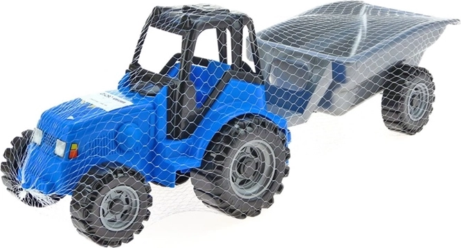 Tractor pentru copii Big Farmer 206 cu remorcă basculantă