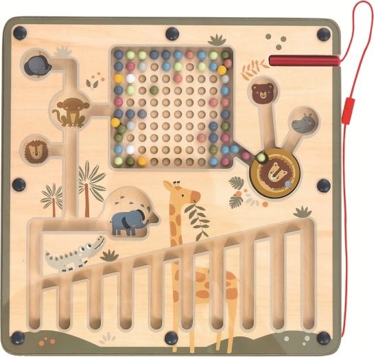 2Kids Toys tablă de joc magnetică Safari