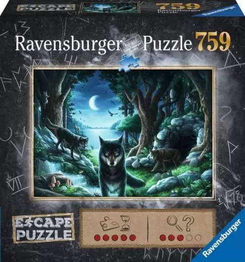 Ravensburger Exit puzzle Blestemul lupilor (759 piese)