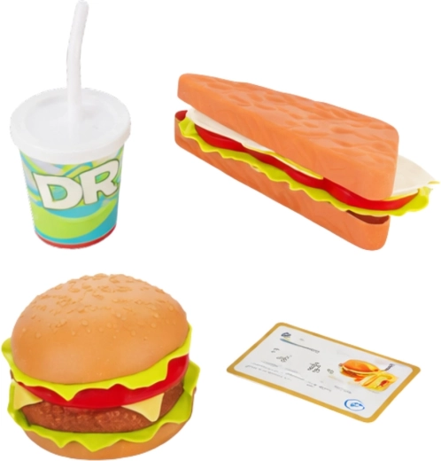 Accesorii FAST FOOD pentru joc tematic