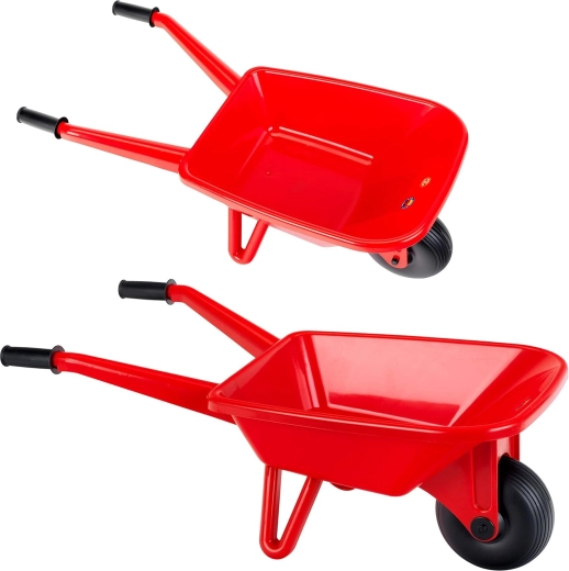 Roabă de grădină pentru copii Klein, 70 cm, roșie