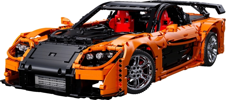 Aspect impunător al mașinii sportive de 56 cm