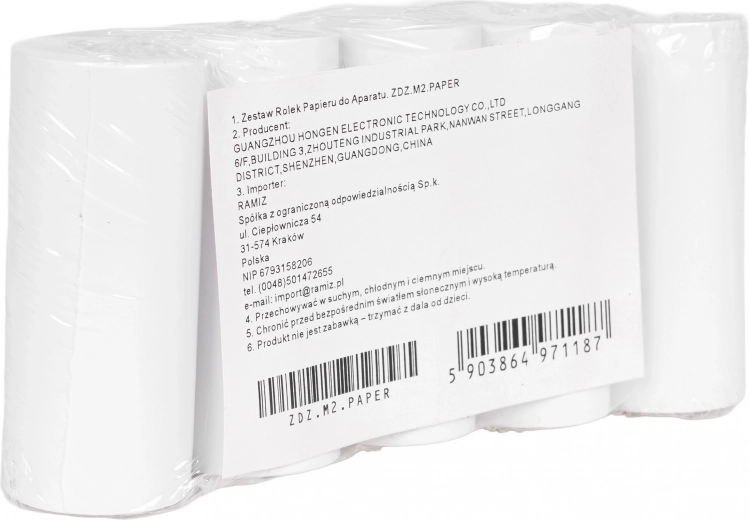 Set de role de hârtie pentru aparat foto instant pentru copii (5 buc.)