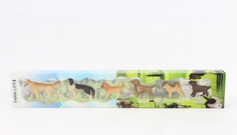Zwierzăta – set animale: câini (6 buc.)