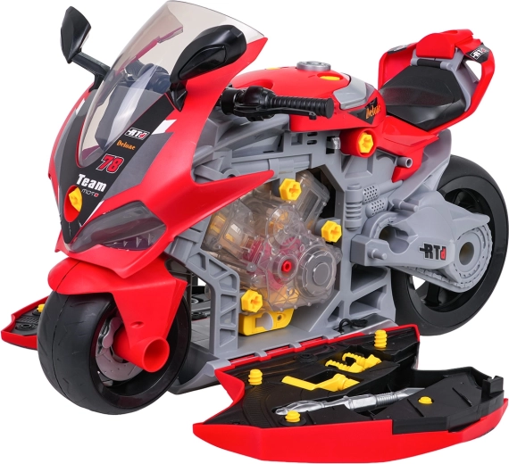 Panouri laterale rabatabile și motor detașabil