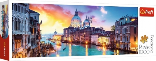 Puzzle panoramic 1000 piese Canal Grande, Veneția