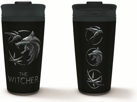 Cană termică de călătorie The Witcher 450 ml – inox