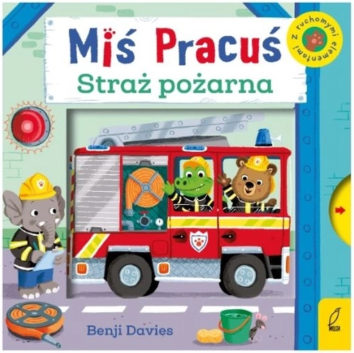 Ursulețul harnic: glisează cu degetul – pompieri