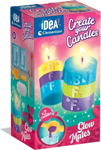 Set creativ pentru confecționarea lumânărilor CLEMENTONI IDEA BFF