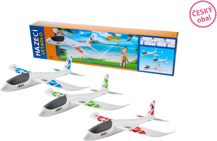 Avion de aruncat din spumă 47 × 49 cm