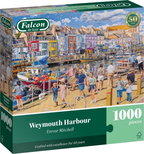 Puzzle Falcon Portul Weymouth 1000 de piese
