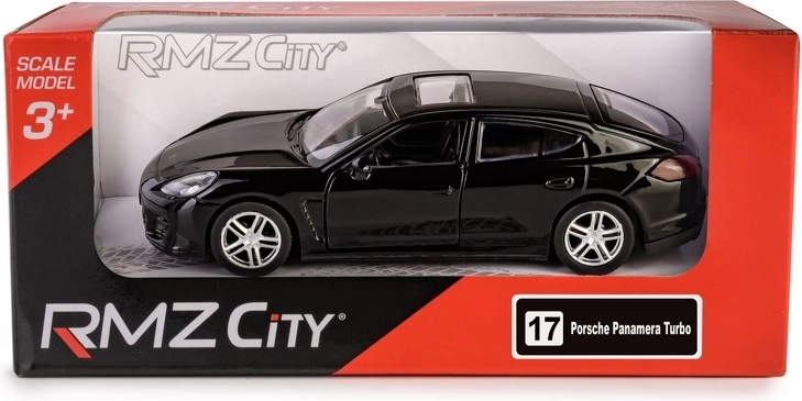 Model metalic RMZ City PORSCHE Panamera Turbo 1:32 – negru