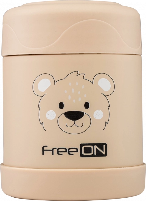 FreeON Termos pentru mâncare oțel inoxidabil 350 ml - bej