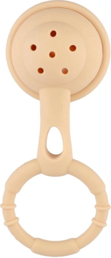 Inel gingival din silicon moale pentru ameliorarea erupției dentare