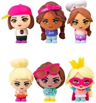Figurină de colecție BARBIE de la MATTEL – surpriză 2 în 1 (6 tipuri)