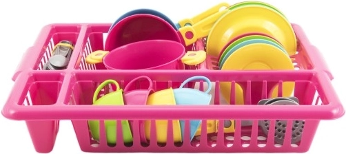 Set de veselă pentru copii cu uscător – Set