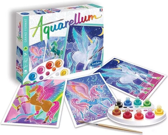 Sentosphere set creativ cu acuarele Pegas