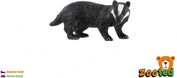 Figurină din plastic - bursuc european, 8 cm