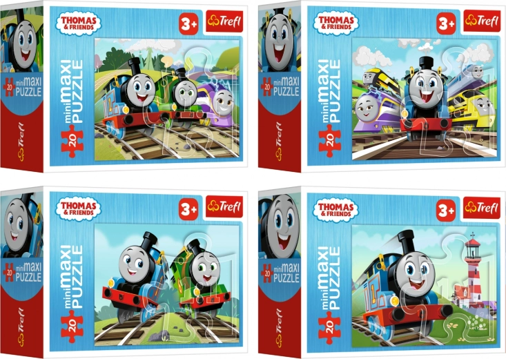 Puzzle mini Maxi Tomas și prietenii 20 piese