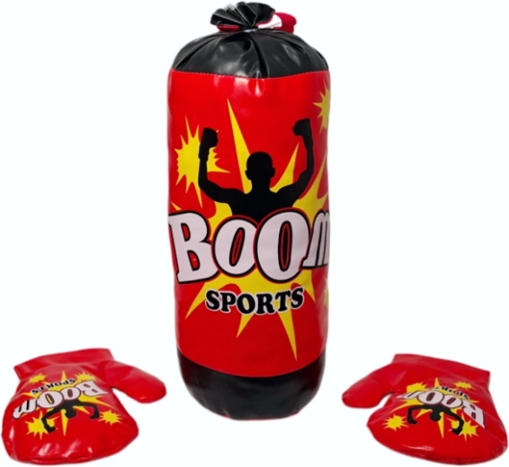 Set de box pentru copii cu sac de antrenament și mănuși