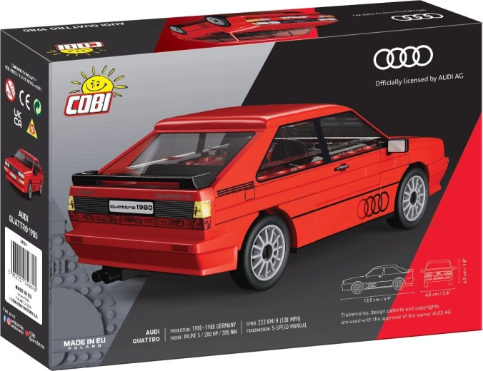 Model Audi licențiat oficial la scara 1:35