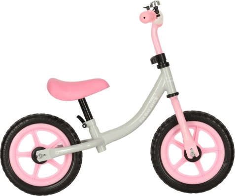 Bicicletă de echilibru Trike Fix Balance ultraușoară – roz