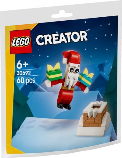 Lego Creator – Moș Crăciun și hornul de Crăciun