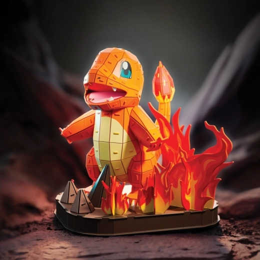 Model detaliat Charmander