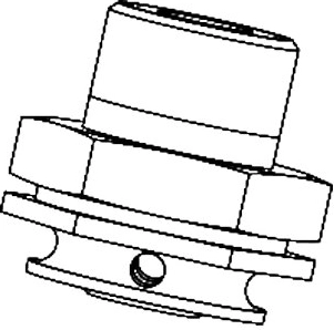 Adaptor de roată 17/12 mm BL8 (4 buc.) JAMARA