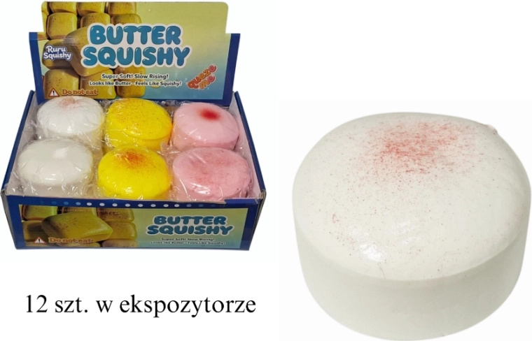 Minge antistres de strâns în formă de fursec - 1 bucată