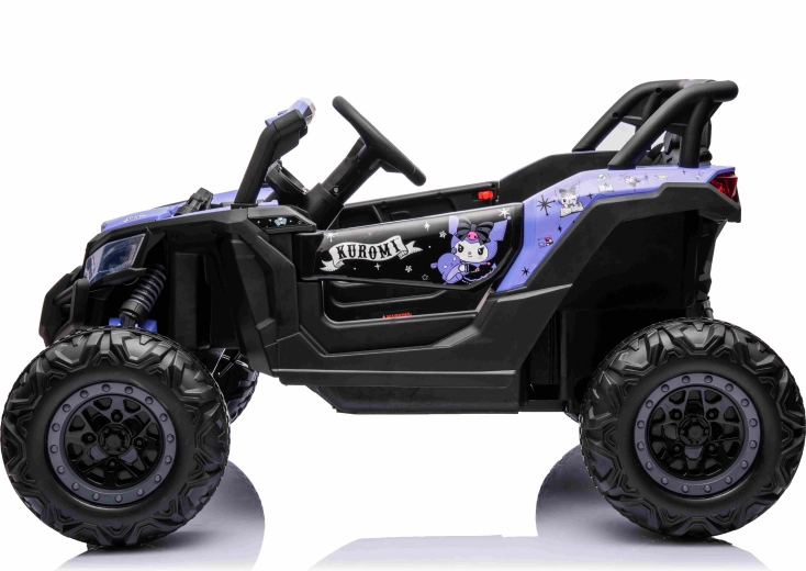 Mașină electrică pentru copii buggy 4x4 KUROMI – mov