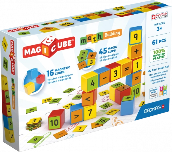 Geomag Magicube set matematic 61 piese